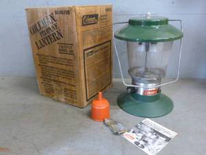 lot 239 image: Coleman Lantern