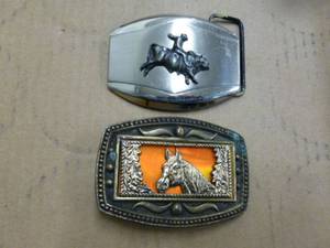 lot 252 image: Collector Belt Buckles