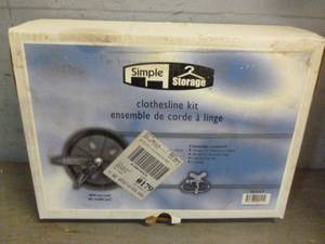lot 336 image: New Clothesline Kit