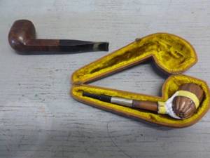 lot 158 image: Antique Smoking Pipe