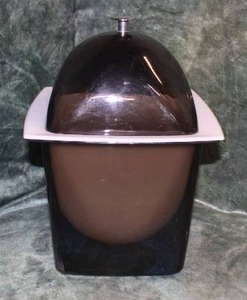 lot 24 image: Mid Century Modern 3 Piece Ice Bucket