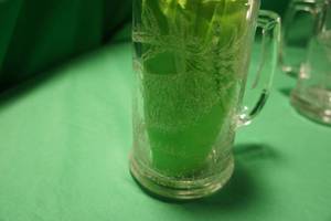 lot 83 image: Hand Etched Elk in Forest Glass Beer Mugs - Set of 2