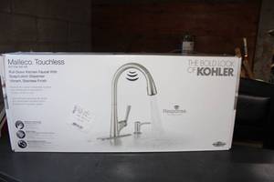 lot 26 image: Kohler Malleco Touchless Kitchen Faucett