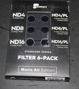 lot 48 image: PolarPro Cinema Series 6-Filter Pack for DJI Mavic Air