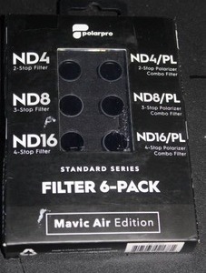 lot 71 image: PolarPro Cinema Series 6-Filter Pack for DJI Mavic Air