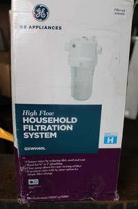 lot 73 image: GE Whole House Water Filtration System & Filters