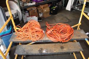 lot 69 image: Two 100 Extension Cords.