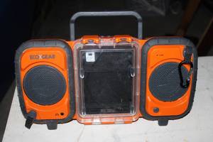 lot 127 image: EcoXGear Waterproof Boombox MP3 Player