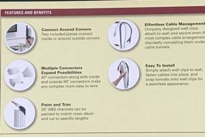 lot 202 image: NEW Sanus Elements Cable Tunnel Expansion Pack #ELM301-W1