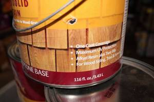 lot 70 image: 4 Gallons Duckback Superdeck Semi-Solid Stain