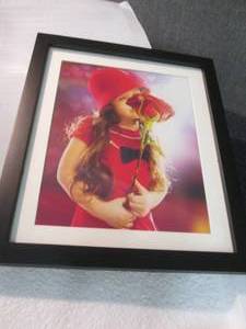 Matted Photo Frame in Black 8x10...