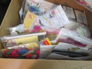 Box of Party Supplies & Decorations...