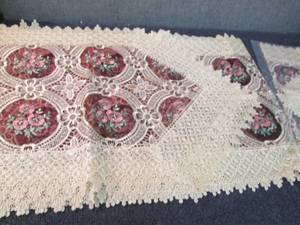 2 Ornate Table Runners...