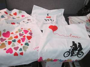 4- Sets of 4 Love Pillow Covers...