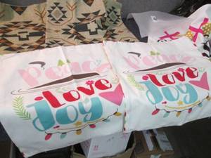 5 Pillow Covers...
