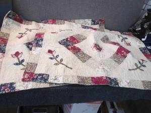 2 Quilted Pillow Shams...