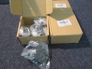 4 Boxes of Curtain Rings with Clips...