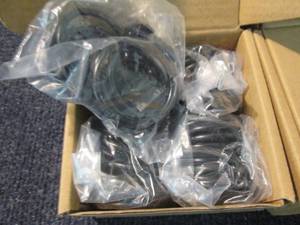 4 Boxes of Curtain Rings with Clips...