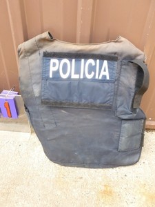 Ballistic trauma vest with out plates. Used condition. As shown.
