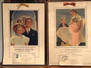 lot 300 image: Vintage St Paul Church Poster