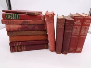 lot 17 image: &nbspAssorted Editions of Winston Churchill Books along with other Antique books.