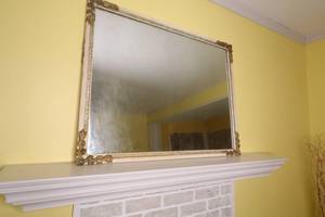 lot 145 image: Vintage Decorative mirror