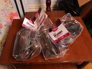 lot 157 image: 3 new drapiery sets