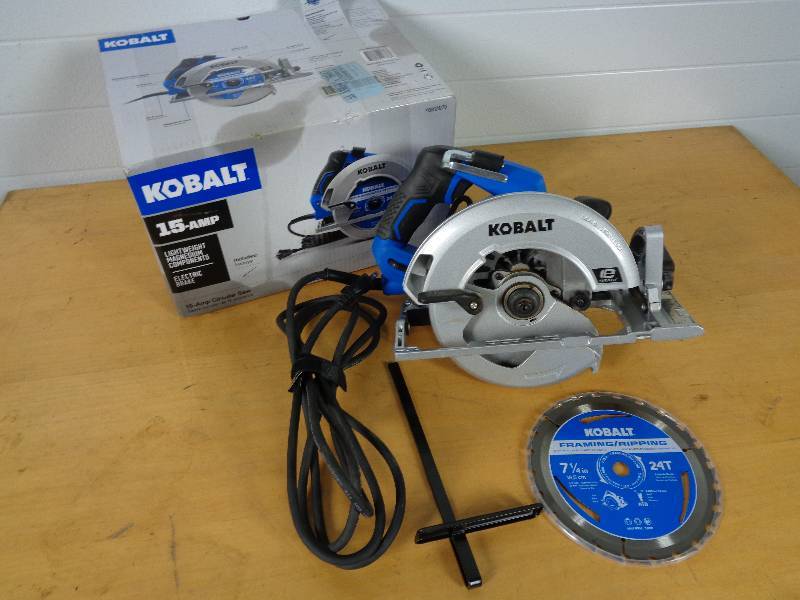 Kobalt corded circular discount saw