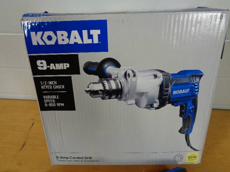 Kobalt 9 amp discount drill