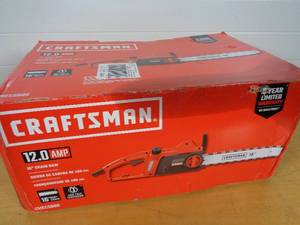 lot 88 image: Craftsman Electric Chainsaw