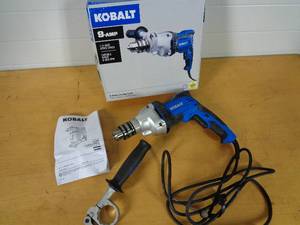 lot 92 image: Kobalt 12 inch Reversible Drill