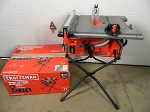 lot 6 image: Craftsman 10 inch Table Saw