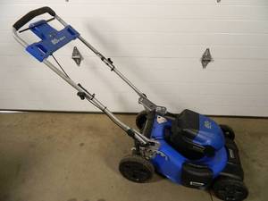 lot 20 image: Kobalt 80 Volt Battery Powered Lawn Mower