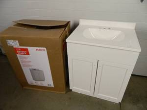 lot 37 image: New Bathroom Vanity with Sink
