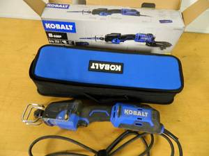 lot 48 image: Kobalt Reciprocating Saw with Case