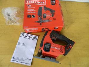 lot 55 image: Craftsman V20 Cordless Jig Saw
