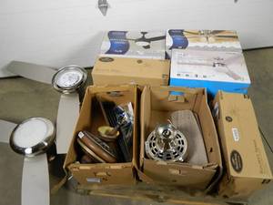 lot 71 image: 9 Ceiling Fans, Take What You Want, Conditions Vary