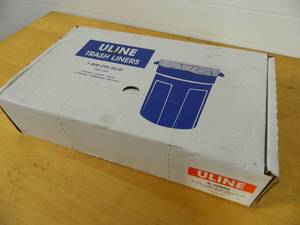 lot 74 image: Case of 100 Trash Bags 40 Gallon