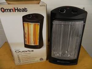 lot 111 image: New OmniHeat Quartz Space Heater