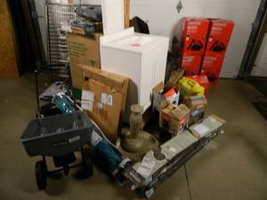 lot 114 image: LARGE Lot of Salvage  Repairable  Parts Items. Take What You Want