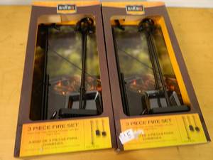 lot 121 image: 2 New Fire Pit Tool Sets