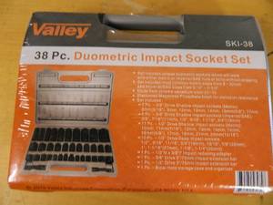 lot 144 image: New Duometric Impact Socket Set
