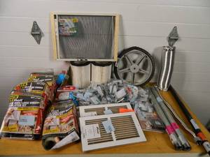 lot 168 image: Customer Returns, Hardware, Household, Shop Supplies