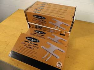 lot 185 image: 6 New BBQ Grill Replacement H Burners