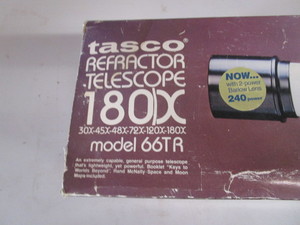 lot 202 image: Telescope