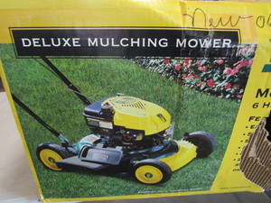 lot 26 image: (New in Box) Yardman Lawn Mower