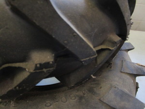 lot 50 image: (2) Garden Tractor Tires