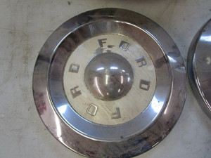 lot 56 image: Hub Caps, Beauty Rings & Fairlane Parts
