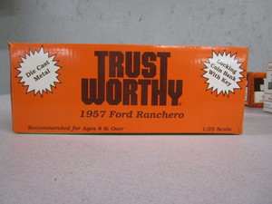 lot 105 image: (New in Box) 1957 Ford Ranchero Die-Cast Bank