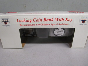 lot 113 image: (New in Box) 1940 Ford Pickup wTonneau Cover Die-Cast Bank